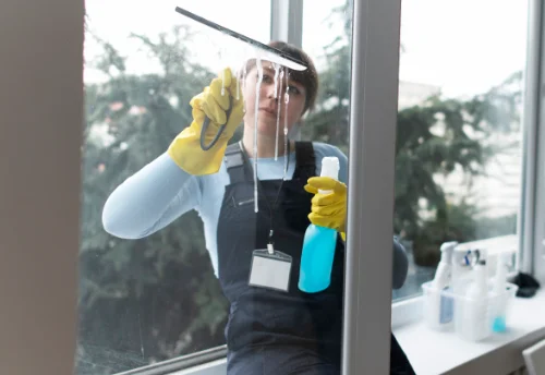Nettoyage de vitres intérieures et extérieures aux Matelles